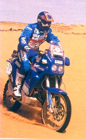 Peterhansel auf Siegfahrt 1991